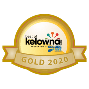 A gold award for best of kelowna 2 0 1 9